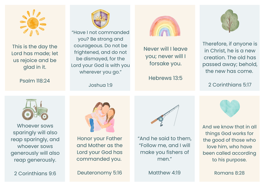 Bible Verse Cards